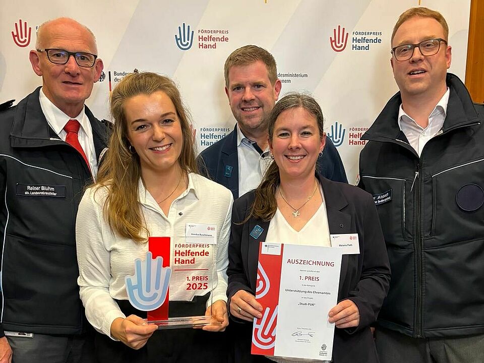 StudiPuk gewinnt Förderpreis Helfende Hand